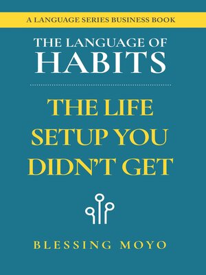 cover image of The Language of Habits
